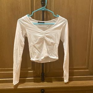 Brandy Melville, white long sleeves